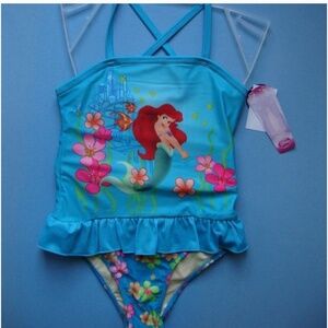 BRAND NEW DISNEY PRINCESS ARIEL SWIMSUIT DRESS SIZE 3T FOR GIRLS